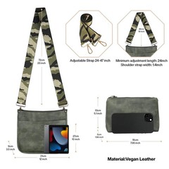 Crossbody Purses for Women Trendy – Vegan Leather Shoulder Bag Designer Hobo …
