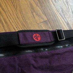 Manduka MatSak Yoga Bag Large Yoga Mat Bag Carrying Strap Purple Breathable