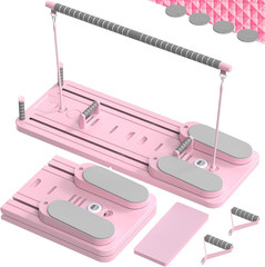 Multifunctional Pilates Board, Pilates Reformer Sets 7-In-1 Foldable Pilates Ref