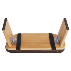 Modern Foldable Kneeling Meditation Bench with Cushion and Carrying Bag