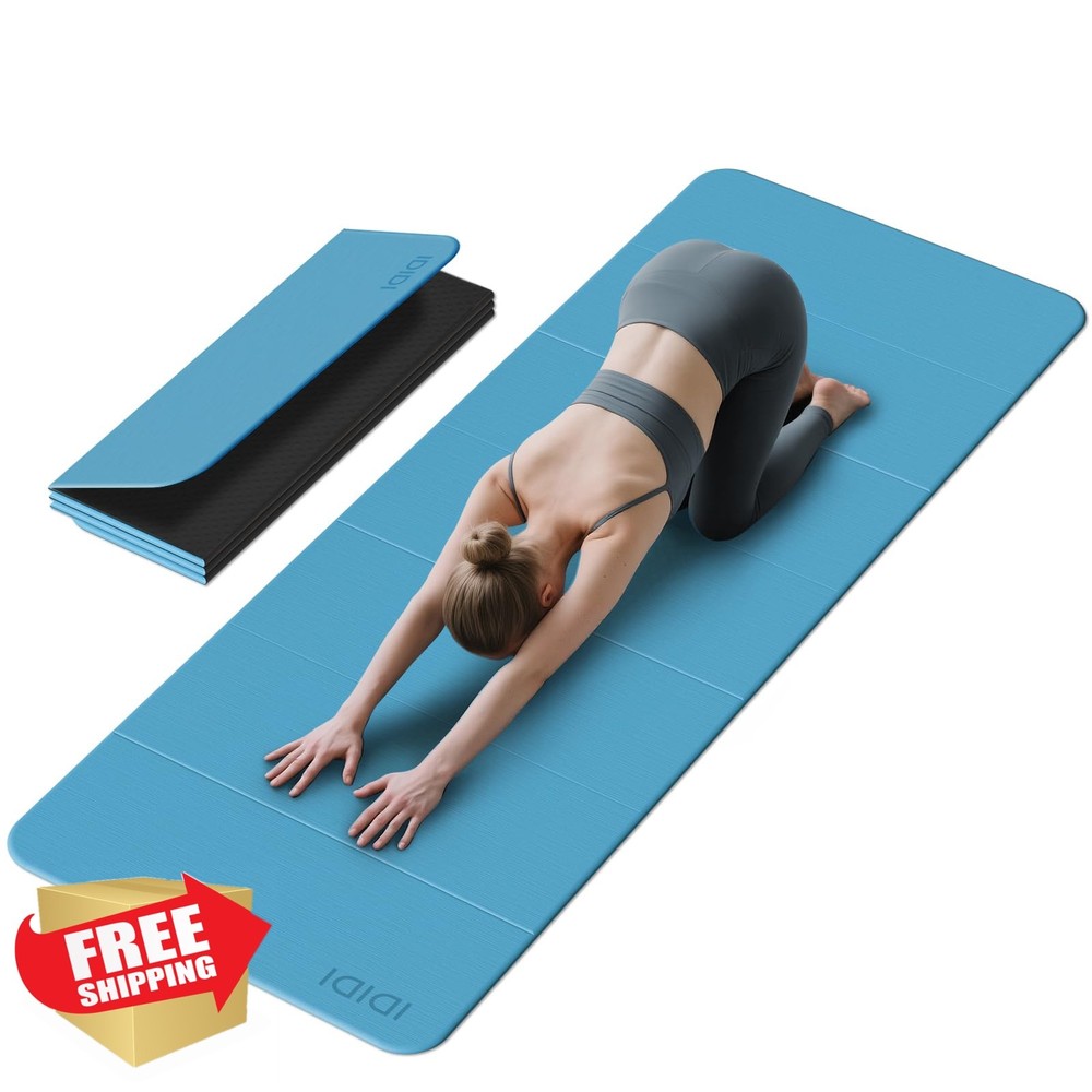 ididi Yoga Mat Blue+Black