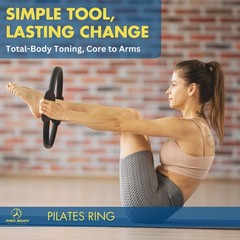 Aro De Fitness De Catorce Pulgadas Para Tonificar Muslos Y Brazos Lujo