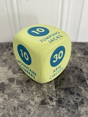 Small, Green Foam Exercise Block. Great Condition. See Photos.