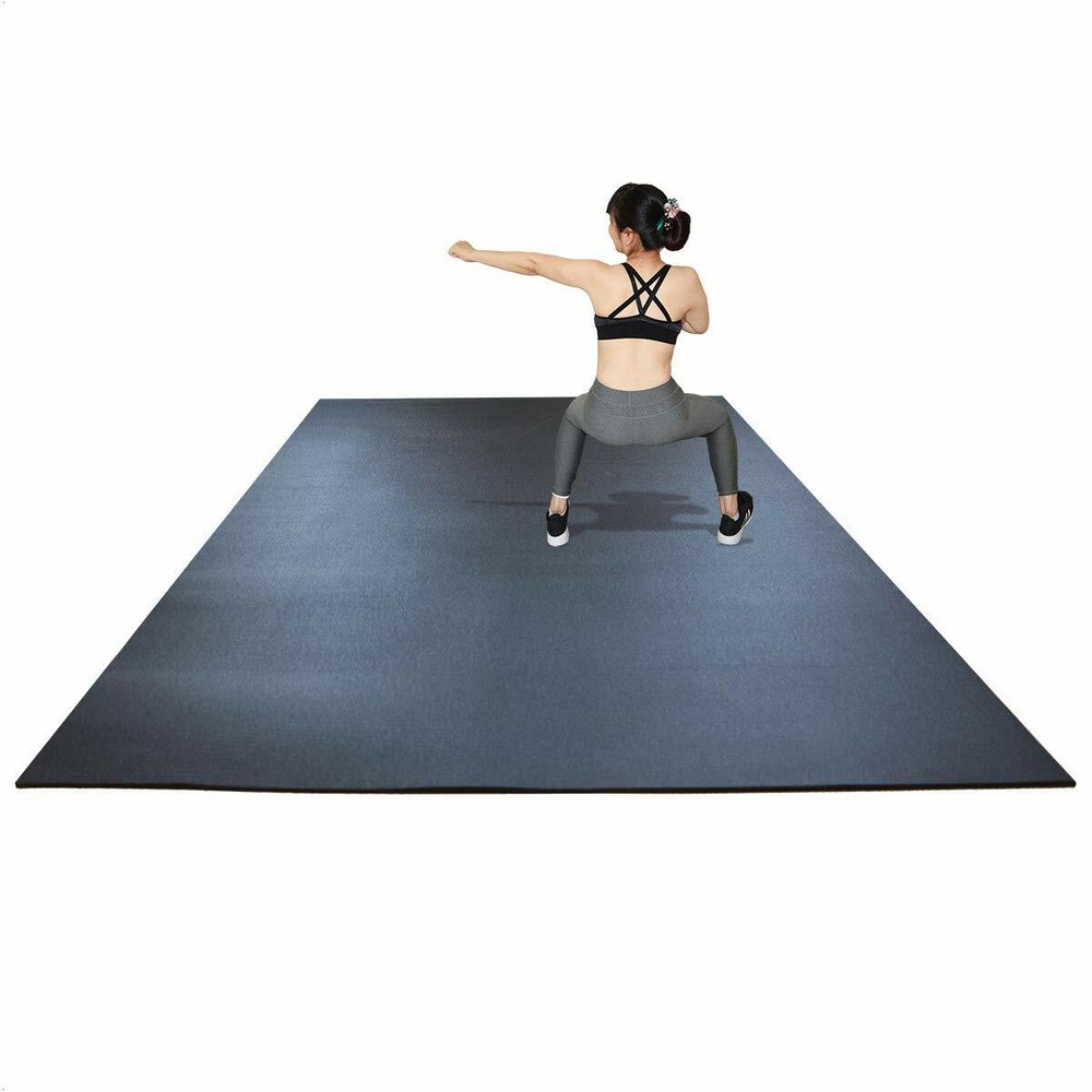 RevTime Extra Large Exercise Mat 6 x 6 feet (72″ x 72″ x 1/4″+) 7 mm Thick