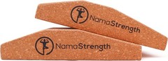 Cork Yoga Wedge Block – Non-Slip Wrist Support, Set of 2
