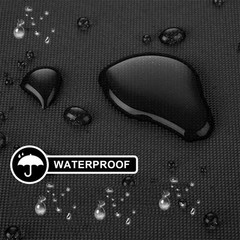 EVEME Yoga Mat Bag With Strap & LARGE, Black with cup pocket