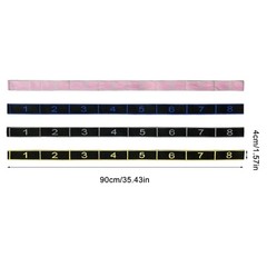 8 Yoga Elastic Stretch Strap Stretch Band for Exercise Yoga Fitness Gym