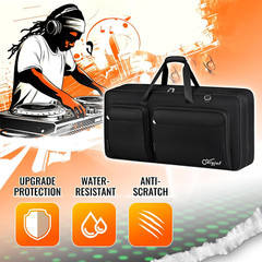 DJ Controller Case for DDJ-FLX10/ 1000/ REV7/ FLX6, Padded Large Capacity DJ Con