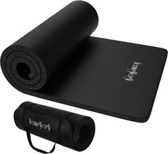 Yoga Mat Extra Thick Nitrile Rubber 70in x 23in Non Slip Support for Home