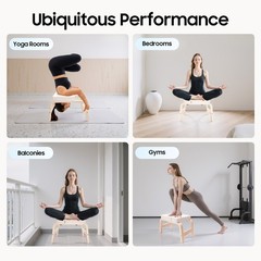 Yoga Headstand Bench Exercise Inversion Stool Workbench Upside Down Chair