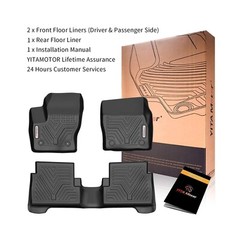 YITAMOTOR Floor Mats Fit for Fusion & MKZ 2013 2014 2015 2016, Custom Fit Flo…
