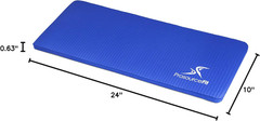 Extra Thick Yoga Knee Pad and Elbow Cushion 15Mm (5/8”) Fits Standard Mats for P