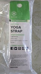 Yoga Strap GAIAM Cotton Yoga Strap Gray New in Sealed Pkg 1.38″ Wide x 6′ Long