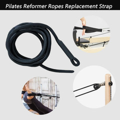 2 PCS Pilates Reformer Pull Rope Parts, Pilates Reformer Ropes Replacement Strap