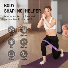 Yoga Knee Support Pad for Women Pilates Kneeling Cushion | 8 inches, Purple