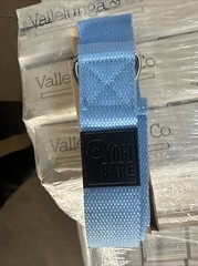 Recycled Plastic Yogi Bare RPET Yoga stretching strap blue