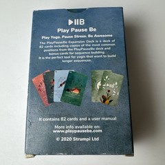 Play Pause Be Yoga Cards Complete Expansion Deck with Manual 2020 Strumpi Ltd