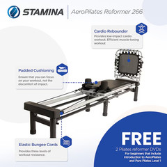 Full-body Pilates reformer with resistance bands system sale/freeship