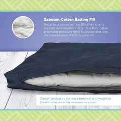 Zabuton Meditation Cushion for Workout – Supportive Yoga Floor Seat Cushion for