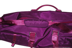 Lululemon Fuchsia Yoga Mat & Gym Storage Bag Heavy Duty 28” Long