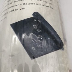 Yoga Mat Extra Long Black 72”x 24” x 1/8” Cushion Comfort FACTORY SEALED NEW