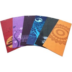 /Printed Extra Thick and Long Yoga Mat. Slip Rosin