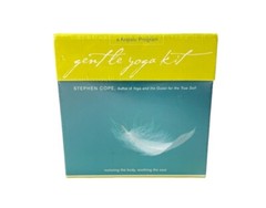 GENTLE YOGA KIT STEPHEN COPE 2 CD’S FLASH CARDS 72 PAGE BK- KRIPALU PROGRAM NEW