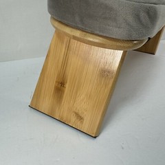 Monk & Llama Kneeling Meditation Bench with Foldable Legs & Cushion With Case