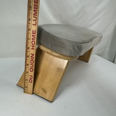 Monk & Llama Kneeling Meditation Bench with Foldable Legs & Cushion With Case
