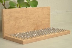 Sadhu Board “Metatron’s Cube” Galvanized Nails 10 mm/0.4 inch