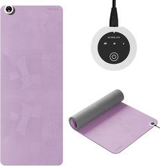 Fast Heating Extra Large Yoga Mat, Non-Slip TPE+PU, Includes Controller