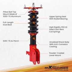 Coilovers for Subaru WRX and WRX STI Sedan 2015-2021, Height Adjustable