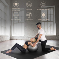 Extra Thick Non-Slip Yoga Mat for Home Gym – 12’X6′, 10’X6′, 6’X8′ Sizes