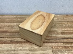 Yoga Accessories 4 Inch Hollow Core Sanded Pine Wood Yoga Block for Fitness (B4)