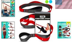 Comprehensive Stretching Guide Included – 78-Inch Strap for Quality Flexibility