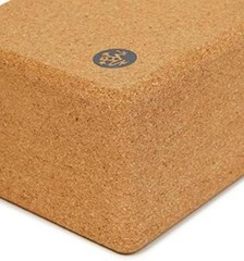 Manduka Yoga Block – Fine-Grain Cork Block, Yoga Equipment, Home Gym Accessory,
