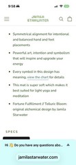 Jamila Starwater Yoga Mat