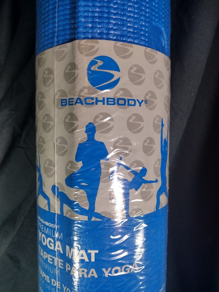 Beachbody Premium 71″x26″ Yoga Mat Extra Thick Workout Exercise Training New