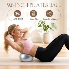 Pilates Kit for Women Home Workout, Pilates Equipmen with 14″ Pilates Ring an…