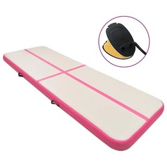 Gymnastics mat with pumps inflatable 300x100x20 cm PVC P