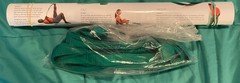 OPTP Original Stretch Out Strap XL with Stretching Exercise Poster
