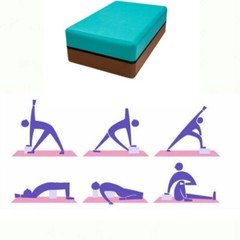 Foam Yoga Block Foaming Brick Stretch Health Fitness Exercise Gym Yoga Supplies