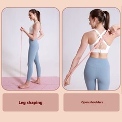 3Pc Women’s Silicon Stretch Strap Elastic Band Eight-character Chest Expander