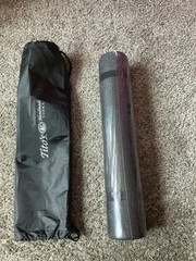 Tito’s Branded Yoga Mat 68 L x 24 W with Carrying Strap Black Yoga Mat New