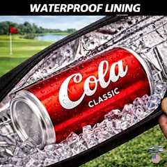 Polar Caddy Insulated Golf Bag Cooler Sleeve – Discreet 7 Can Distressed Flag