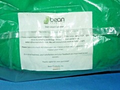 BEAN PRODUCTS ZAFU MEDITATION YOGA ORGANIC BUCKWHEAT FILL 14″ BEAN BAG NEW