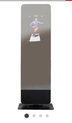 ProForm Vue Interactive Workout Mirror new condition with bar, weights, mat 