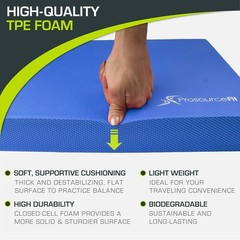 Exercise Balance Pad, Non-Slip Cushioned Foam Mat & Knee Pad for Fitness and …