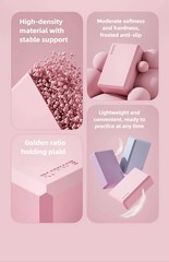 Yoga Blocks ,High Density Foam Bricks for Dance Pressure Leg and Support,2pc