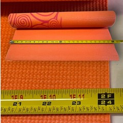 Yoga Bundle: 2 Non‑Slip Mats 24×68 4mm + Yoga for a Healthy Body Spiral Book